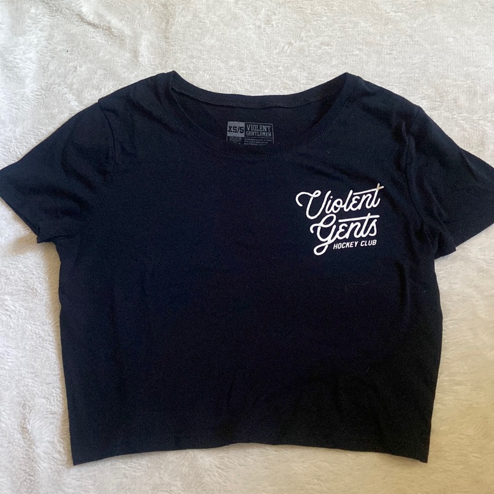 Violent Gentlemen Crop Tee